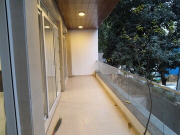 Balcony in 3 BHK Builder Floor at Sushant Lok I – for Rent