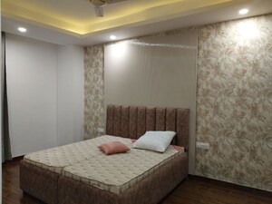 Bedroom in 3 BHK Builder Floor at Sushant Lok I – for Rent