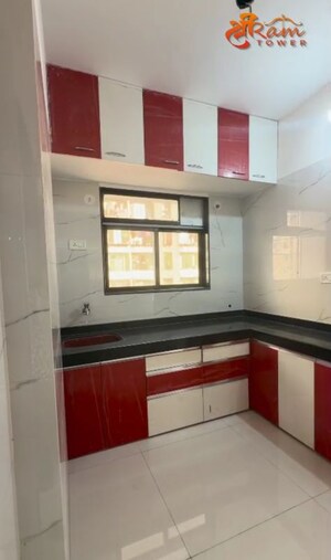Kitchen in 1 BHK Apartment at Shriram Tower, Nalasopara West – for Sale