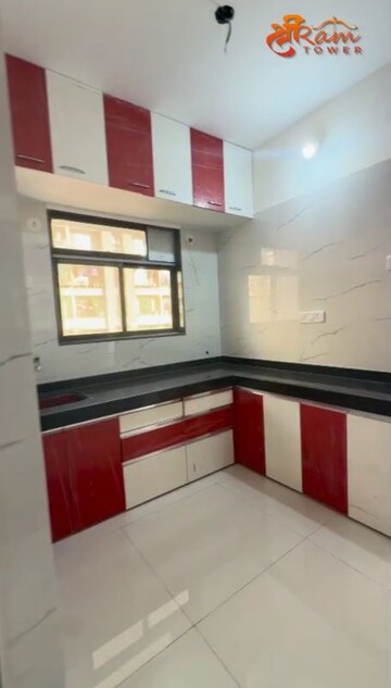 Kitchen in 1 BHK Apartment at Shriram Tower, Nalasopara West – for Sale