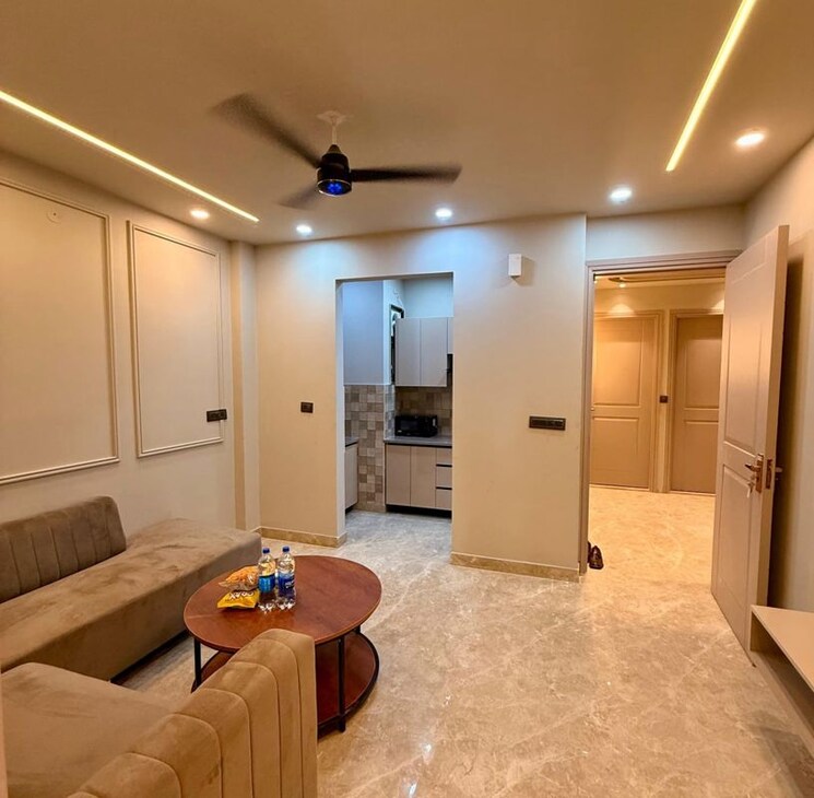 Living Room, sector 52 1 Bedroom 730 Sq.Ft. Builder Floor In Sector 52 Gurgaon 9774354