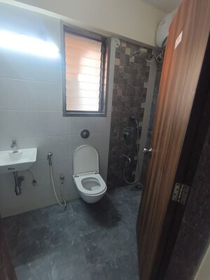 Bathroom in 2 BHK Apartment at Abrol Avirahi Heights, Malad West – for Rent