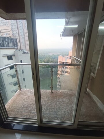 Balcony in 2 BHK Apartment at Rajendra Dolphin Tower, Malad West – for Rent