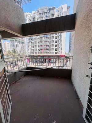 Balcony in 2 BHK Apartment at Krishna Smruti Garden, Punawale – for Rent