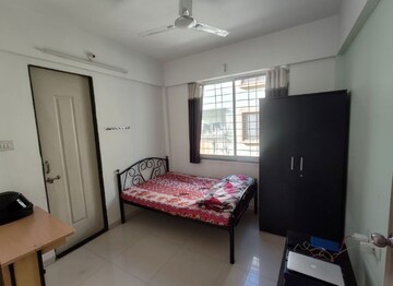Bedroom in 1 BHK Apartment at Vastukalp Esquire, Pimple Nilakh – for Rent