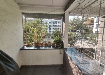 Balcony in 1 BHK Apartment at Vastukalp Esquire, Pimple Nilakh – for Rent