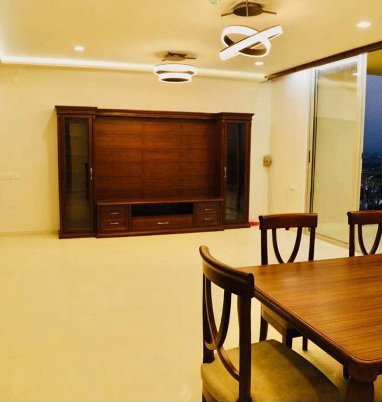 3 BHK + Servant Room Apartment For Rent in Hiranandani Hill Crest and Club Meadows