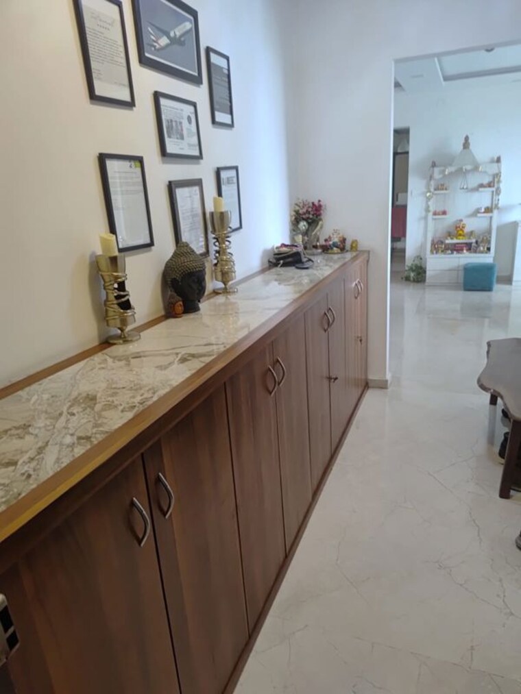 Kitchen, dosti-majesta 4 Bedroom 1710 Sq.Ft. Apartment In Ghodbunder Road Thane 9774416