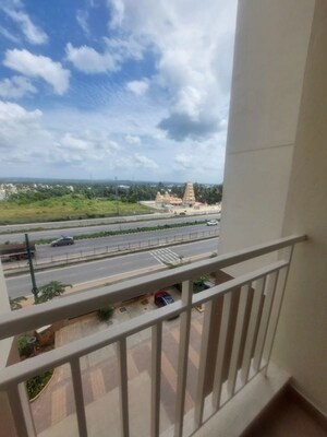 Balcony in 2 BHK Apartment at Salarpuria Sattva Ashraya, Bidadi – for Rent