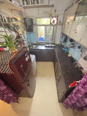Kitchen in 2 BHK Apartment at Nahar Amrit Shakti Water Lily And White Lily, Chandivali – for Rent
