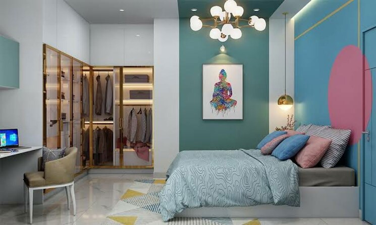 Bedroom, sector 107 3 Bedroom 1610 Sq.Ft. Builder Floor In Sector 107 Noida 9774482
