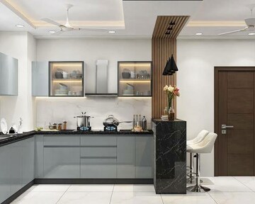 Kitchen in 3 BHK Builder Floor at Sector 107 – for Sale