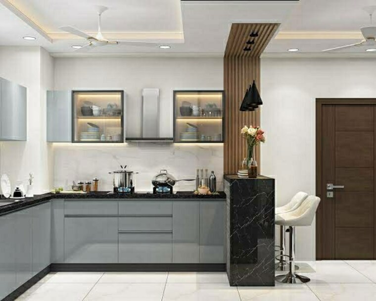 Kitchen, sector 49 3 Bedroom 1560 Sq.Ft. Builder Floor In Sector 49 Noida 9774502