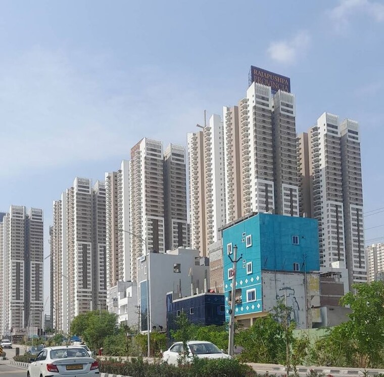 Exterior View, rajapushpa-provincia 2 Bedroom 1370 Sq.Ft. Apartment In Narsingi Hyderabad 9774540