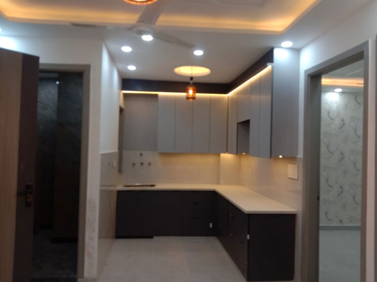 Kitchen, nawada 3 Bedroom 810 Sq.Ft. Builder Floor In Nawada Delhi 9774554