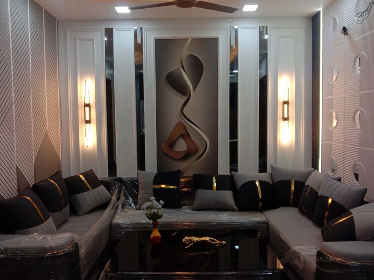 Living Room, dwarka mor 2 Bedroom 550 Sq.Ft. Builder Floor In Dwarka Mor Delhi 9736608