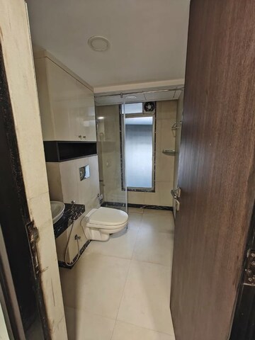 Bathroom in 3 BHK Apartment at Dheeraj Insignia, G Block Bkc – for Rent