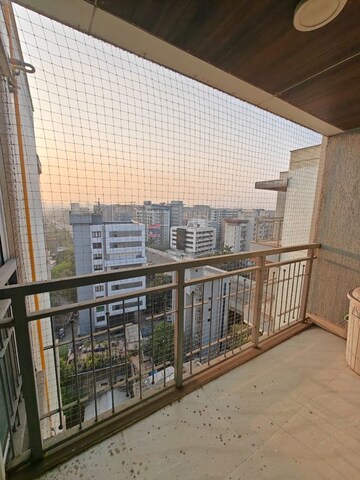 Balcony in 3 BHK Apartment at Dheeraj Insignia, G Block Bkc – for Rent