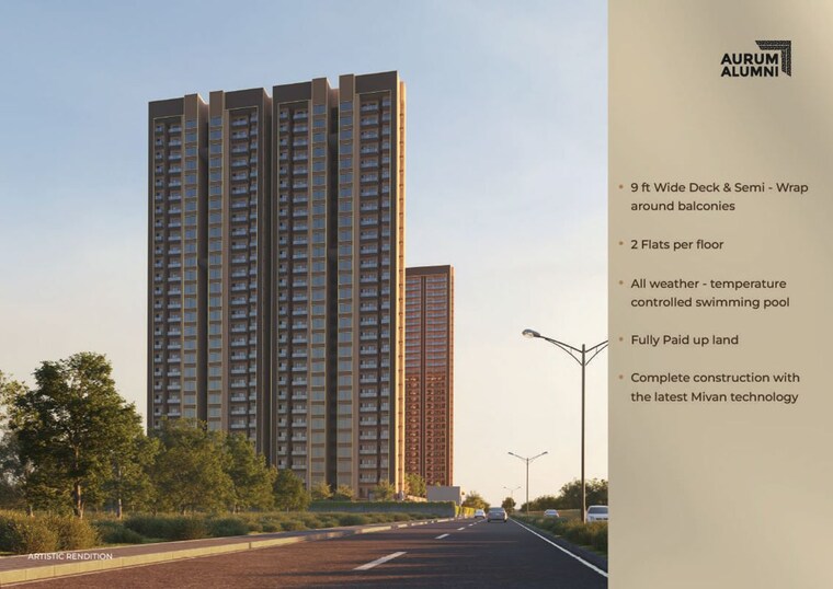Exterior View, aurum-alumni-bliss 3 Bedroom 2200 Sq.Ft. Apartment In Sector 22d Yamuna Expressway Greater Noida 9726126