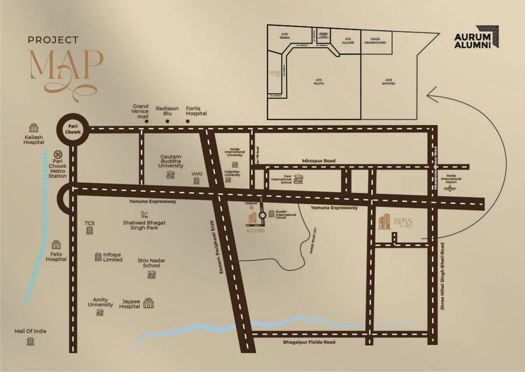 Floor Plan, aurum-alumni-bliss 3 Bedroom 2200 Sq.Ft. Apartment In Sector 22d Yamuna Expressway Greater Noida 9726126