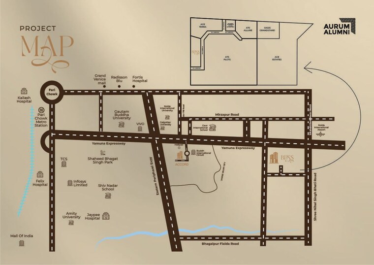 Floor Plan, aurum-alumni-bliss 3 Bedroom 2200 Sq.Ft. Apartment In Sector 22d Yamuna Expressway Greater Noida 9726126