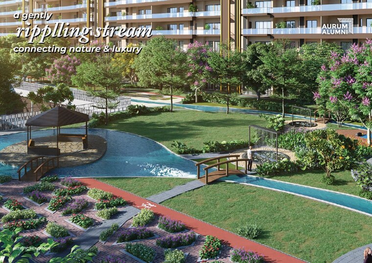 Garden, aurum-alumni-bliss 3 Bedroom 2200 Sq.Ft. Apartment In Sector 22d Yamuna Expressway Greater Noida 9726126