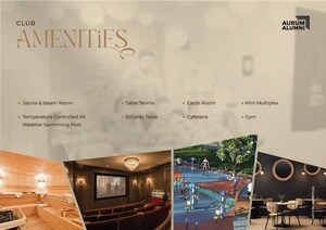 Furnished Amenities in 3 BHK Apartment at Aurum Alumni Bliss, Sector 22d Yamuna Expressway – for Sale