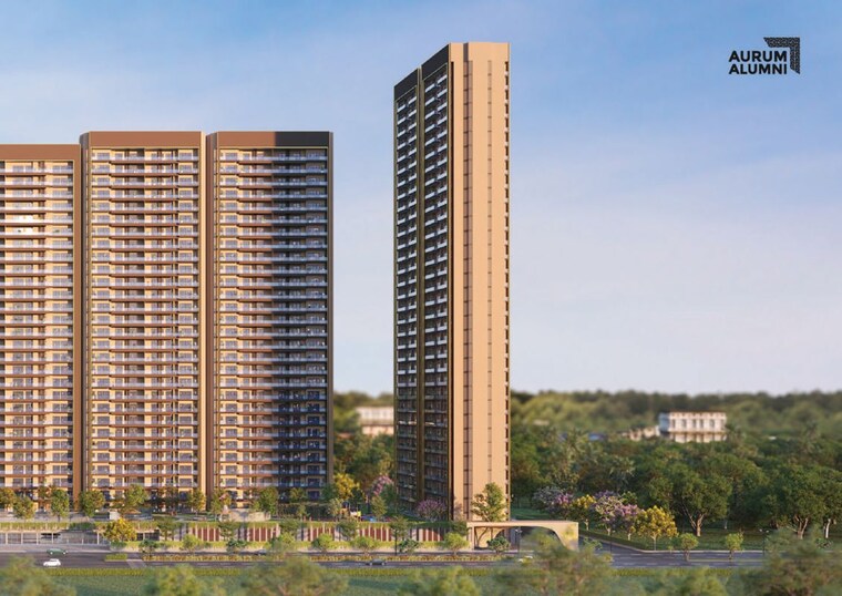 Exterior View, aurum-alumni-bliss 3 Bedroom 2200 Sq.Ft. Apartment In Sector 22d Yamuna Expressway Greater Noida 9726126