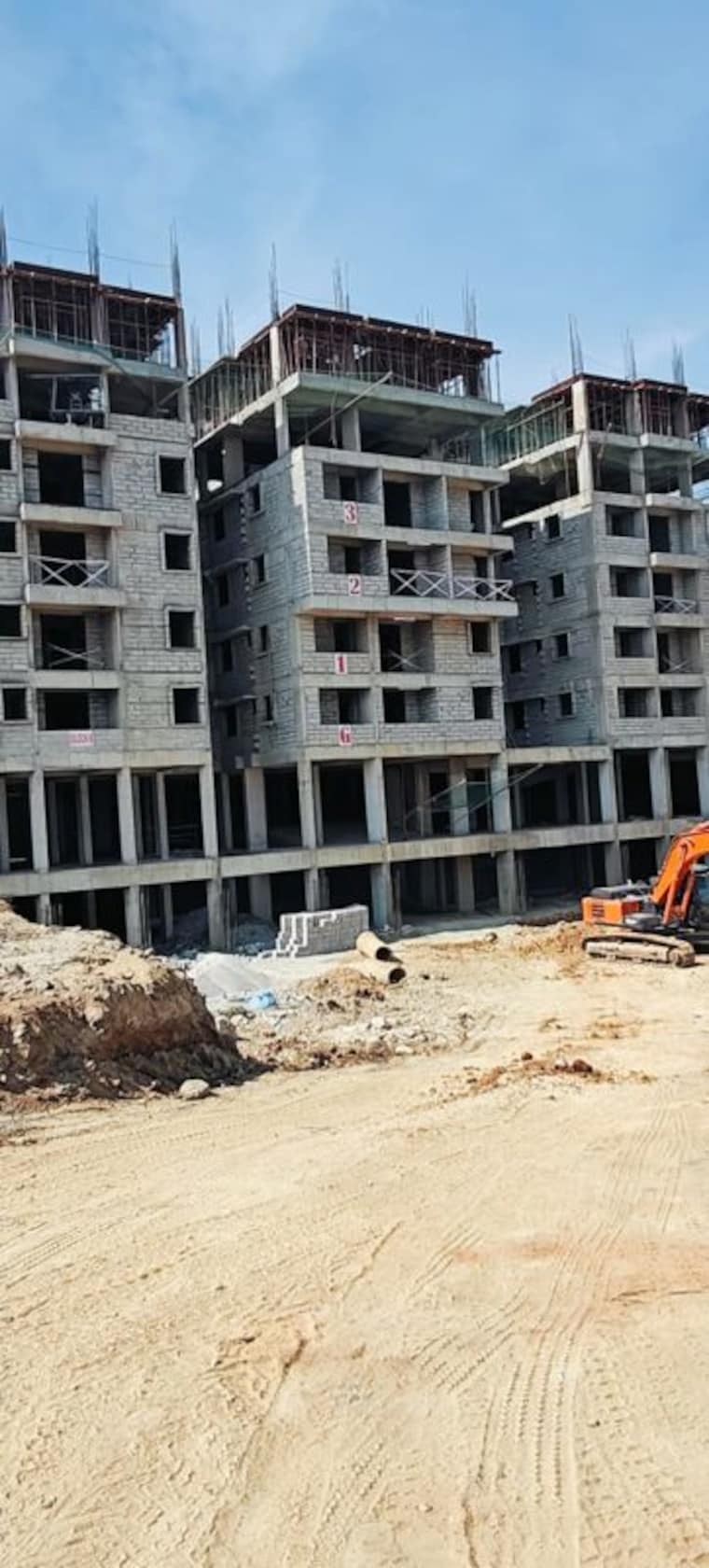 Exterior View, hyndava-mnk-heights 3 Bedroom 2030 Sq.Ft. Apartment In Kompally Hyderabad 9774658