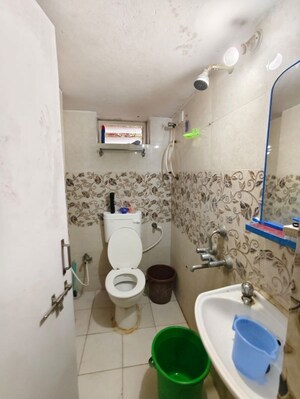 Bathroom in 3 BHK Apartment at Begumpet – for Rent