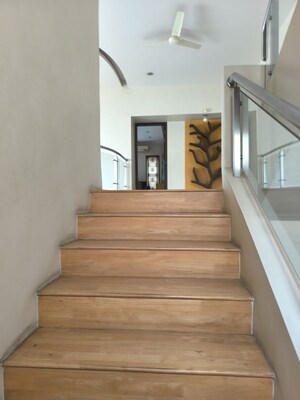 Staircase in 4 BHK Villa at Kapil Malhar Apartment, Baner – for Rent
