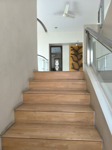 Staircase in 4 BHK Villa at Kapil Malhar Apartment, Baner – for Rent