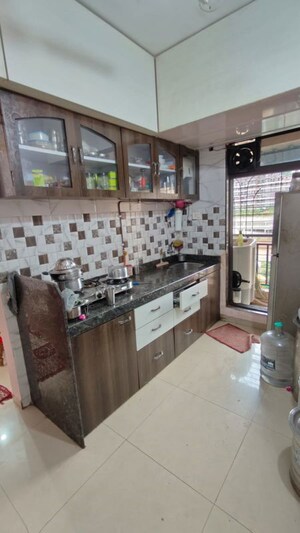 Kitchen in 1 BHK Apartment at Golden Tower, Sector 24 Taloja – for Rent