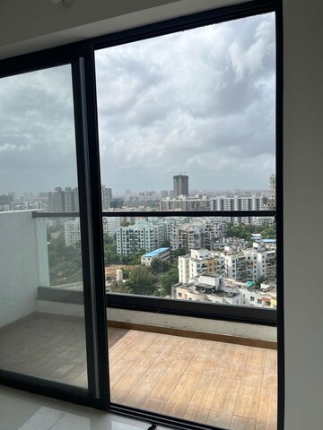 Balcony in 2 BHK Apartment at Majestique Signature Towers, Balewadi – for Rent