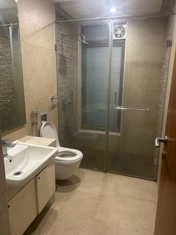 Bathroom in 4 BHK Apartment at Skyi 5 Maidan, Baner – for Rent