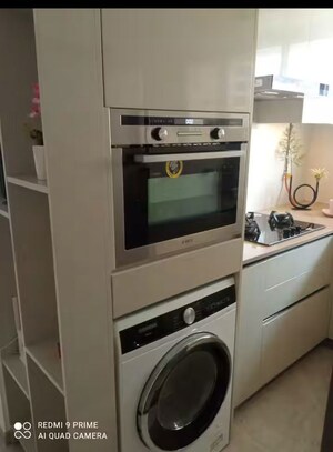 Kitchen in 1 BHK Apartment at Hiranandani Regent Hill, Powai – for Rent