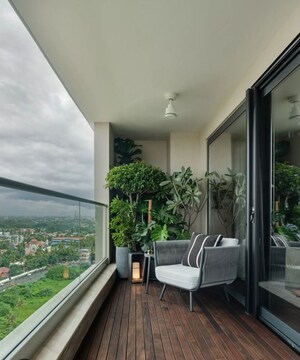 Balcony in 3.5 BHK Builder Floor at Ultima 107, Sector 104 – for Sale