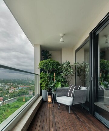 Balcony in 3.5 BHK Builder Floor at Ultima 107, Sector 104 – for Sale