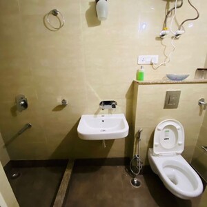 Bathroom in 1 BHK Builder Floor at Gautam Nagar – for Rent