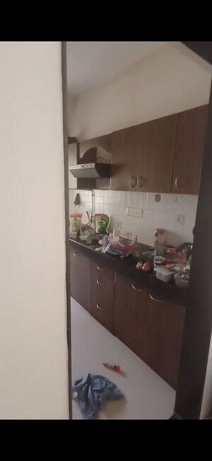 Kitchen in 2 BHK Apartment at Evershine Grandeur, Malad West – for Rent