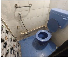 Bathroom in 1 BHK Apartment at Prajakta Chs Vasant Vihar, Vasant Vihar – for Rent