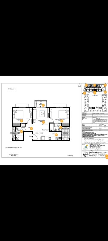 2 BHK Apartment For Sale in Brigade El Dorado