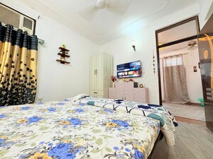 Bedroom in 1 BHK Builder Floor at Saket – for Rent