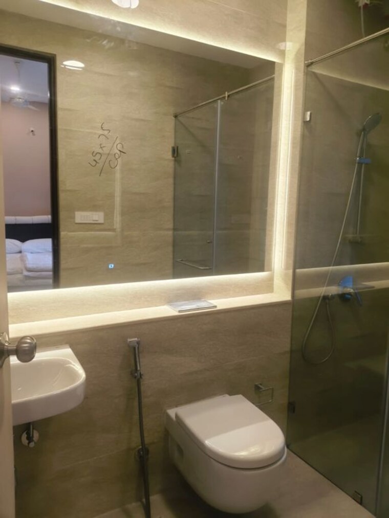 Bathroom, adani-ten-bkc 3 Bedroom 1113 Sq.Ft. Apartment In Bandra East Mumbai 9775149