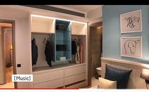 Bedroom in 3 BHK Apartment at Ajmera Manhattan, Bhakti Park – for Sale