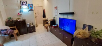 Living Room in 1 RK Apartment at Vijay Apartment 3 CHS, Ghodbunder Road – for Sale