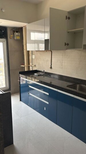 Kitchen in 1 BHK Apartment at Gami Jade, Vashi Sector 26 – for Sale
