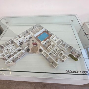 Floor Plan in 3 BHK Apartment at Landmark Skyvue, Sector 103 – for Sale