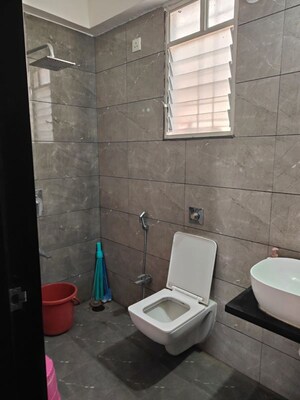 Bathroom in 2 BHK Apartment at Wakad – for Rent