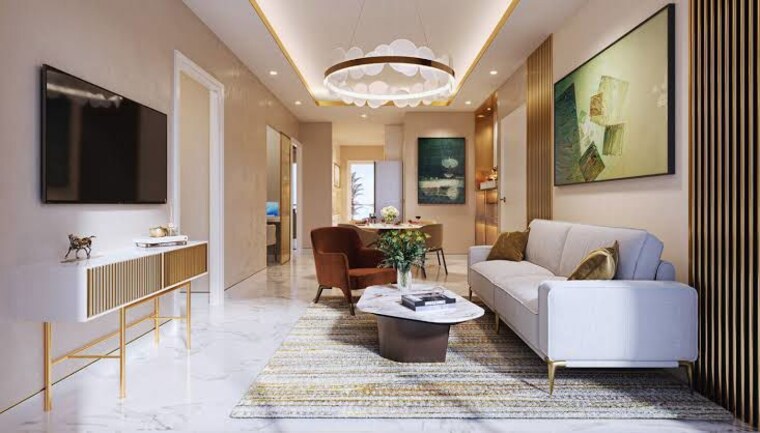 Living Room, m3m-antalya-hills 2.5 Bedroom 1159 Sq.Ft. Apartment In Sector 79 Gurgaon 9775099